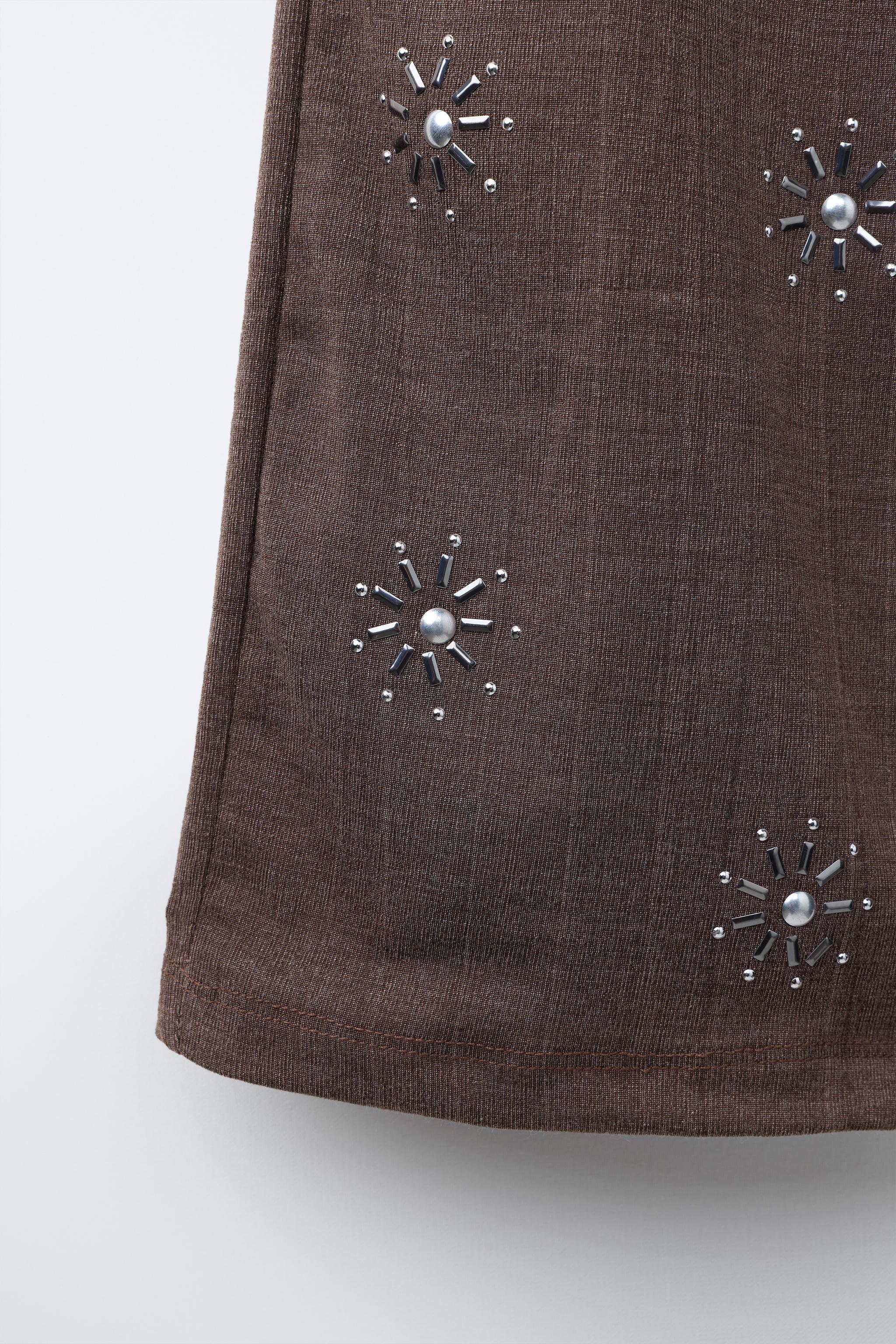 WIDE LEG WRAP PANTS WITH BUTTONS